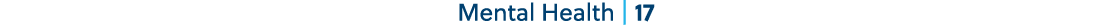Mental Health | 17